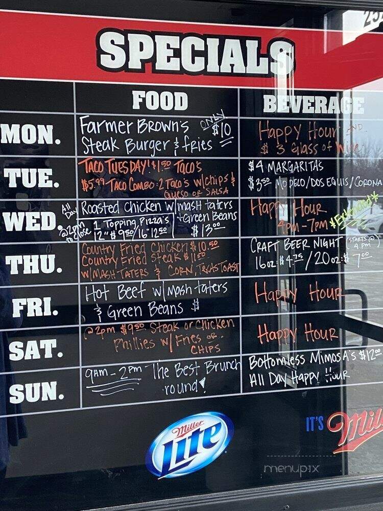 Fire Barn Sports Bar and Grill - Waterloo, NE menu_pic
