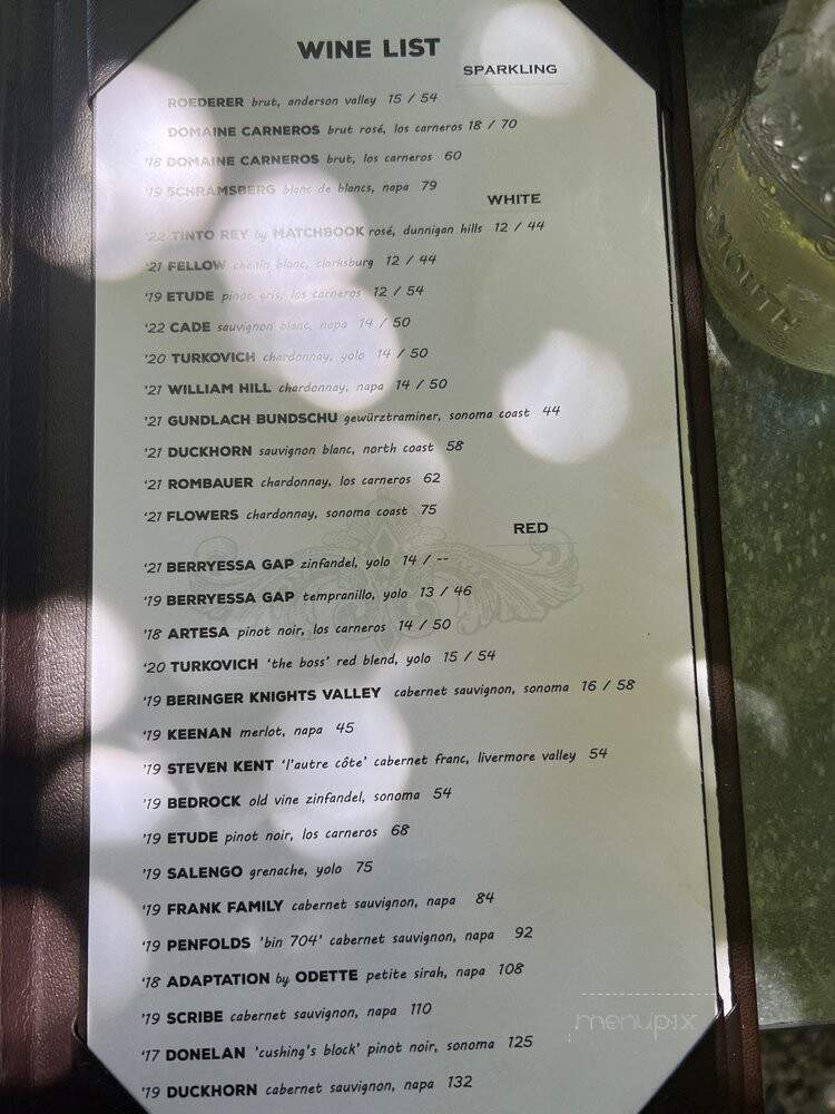 Preserve - Winters, CA menu_pic