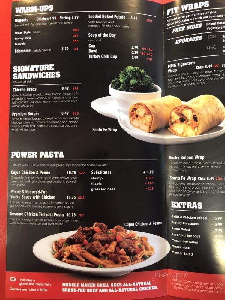 Muscle Maker Grill - Woodbury Heights, NJ menu_pic