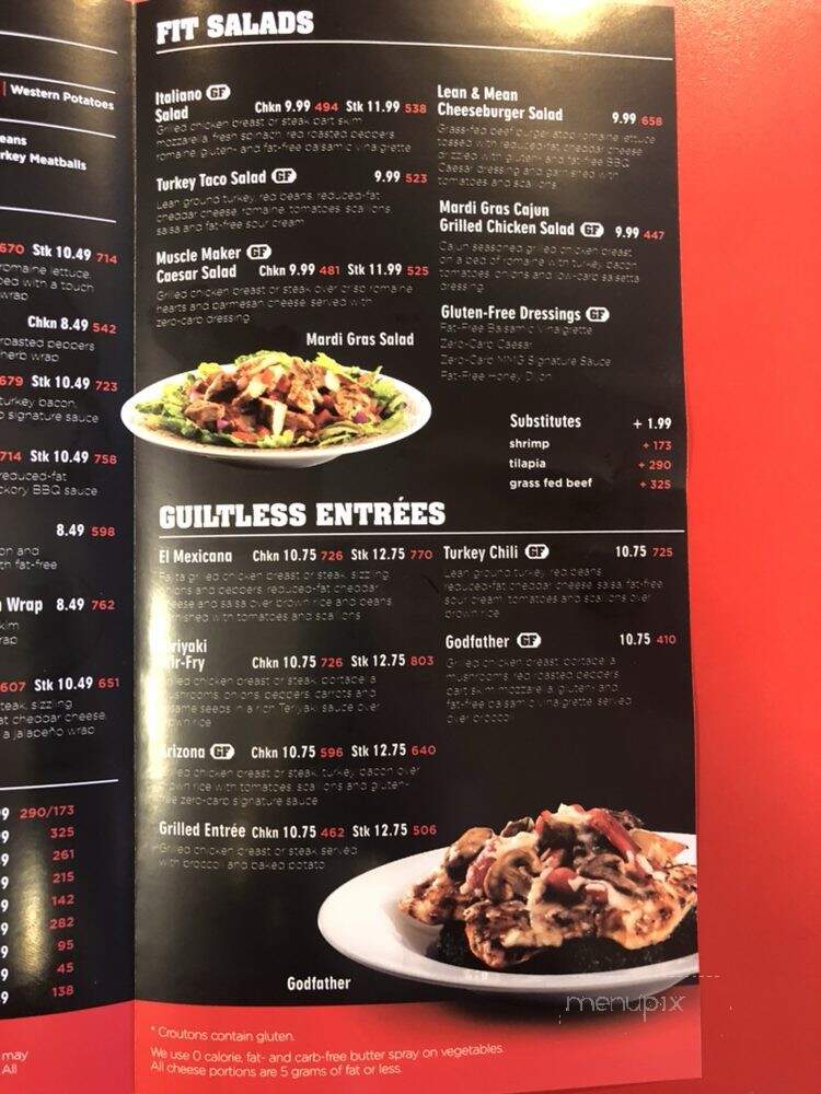 Muscle Maker Grill - Woodbury Heights, NJ menu_pic