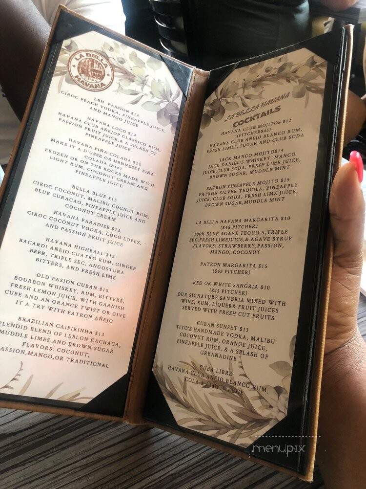 La Bella Havana - Yonkers, NY menu_pic