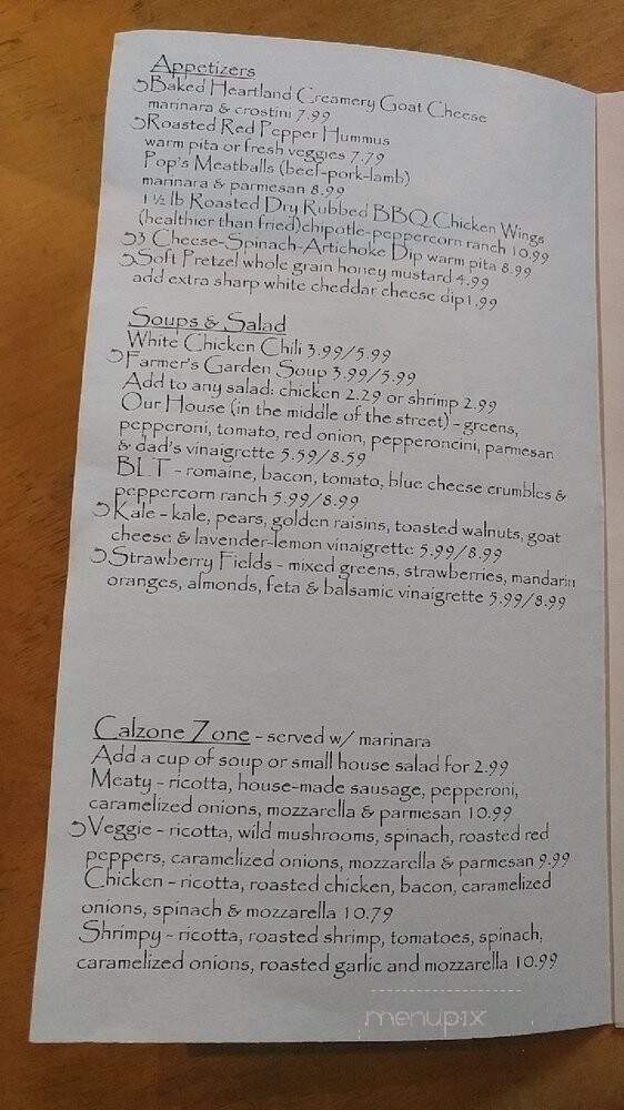 PW Pizza - St Louis, MO menu_pic
