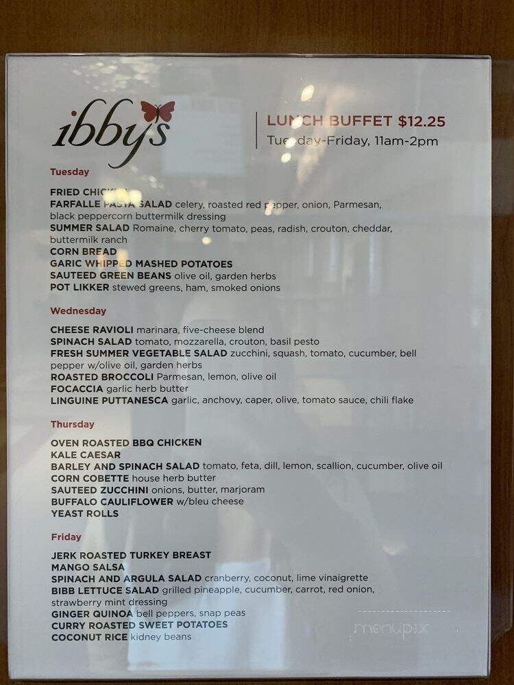 Ibby's - St Louis, MO menu_pic