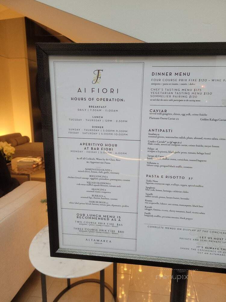 AI fiori - St Louis, MO menu_pic