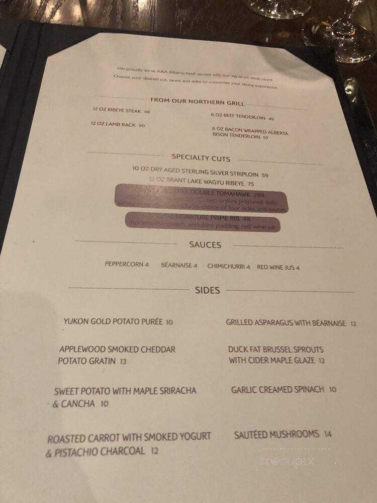 Moose's Nook - Jasper, AB menu_pic