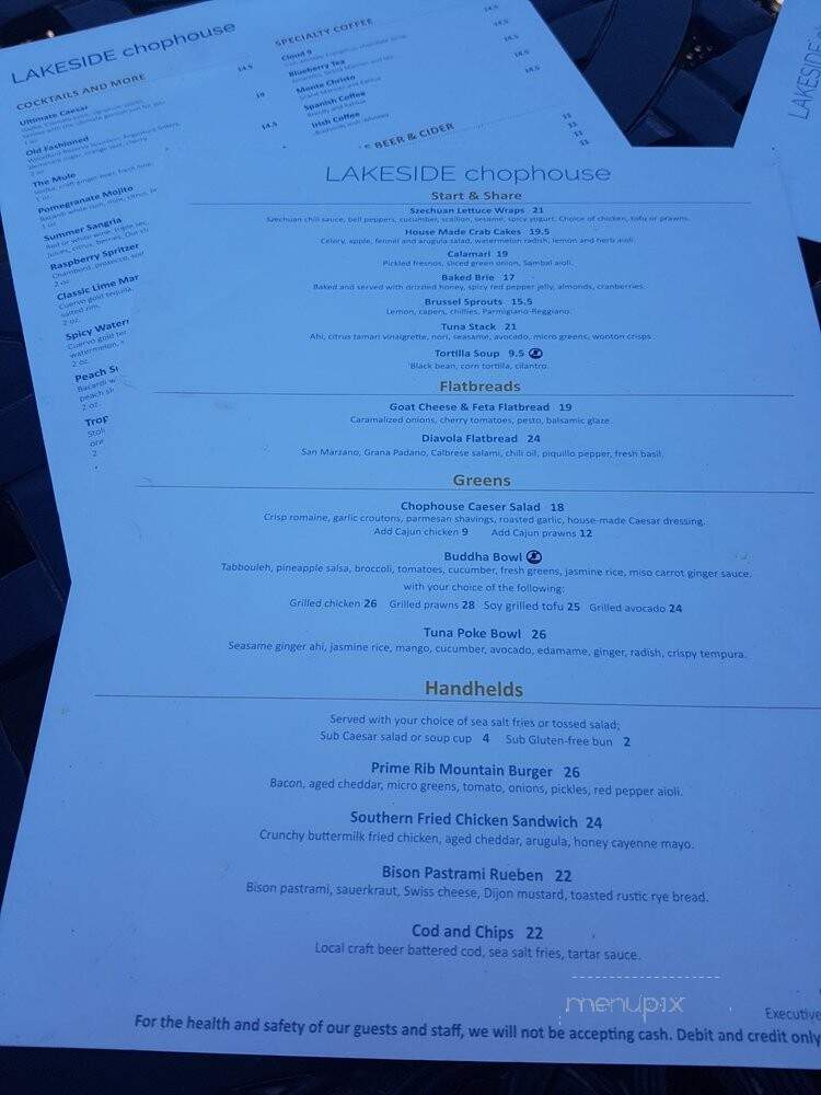 Lakeside Chophouse Waterton - Pincher Creek, AB menu_pic