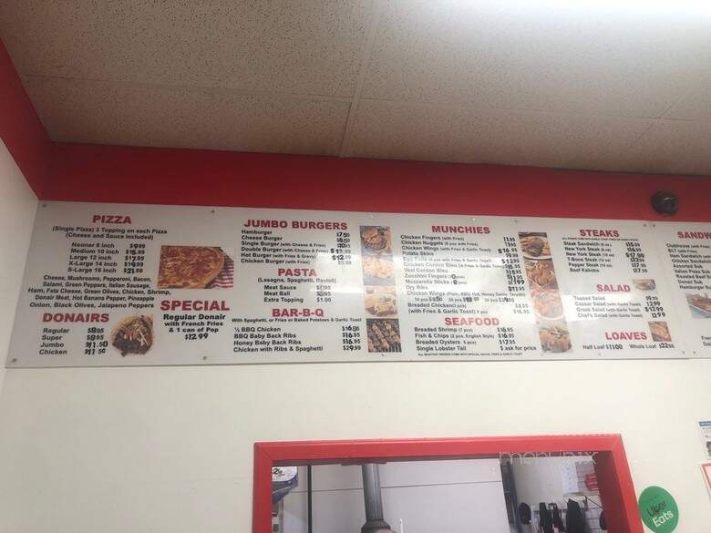 Columbus Pizza Donair - Edmonton, AB