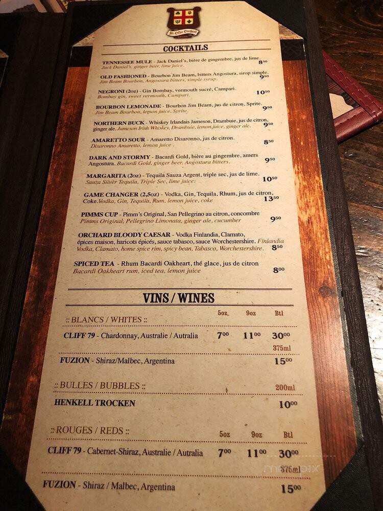Ye Olde Orchard Pub Grill - Montreal, QC