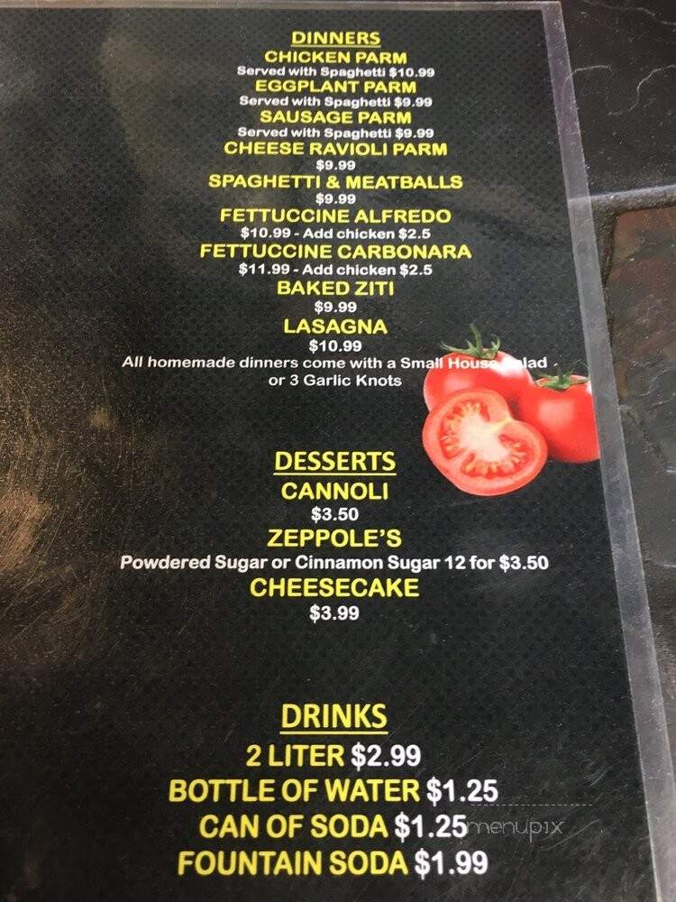 A Slice of New York - Orlando, FL menu_pic