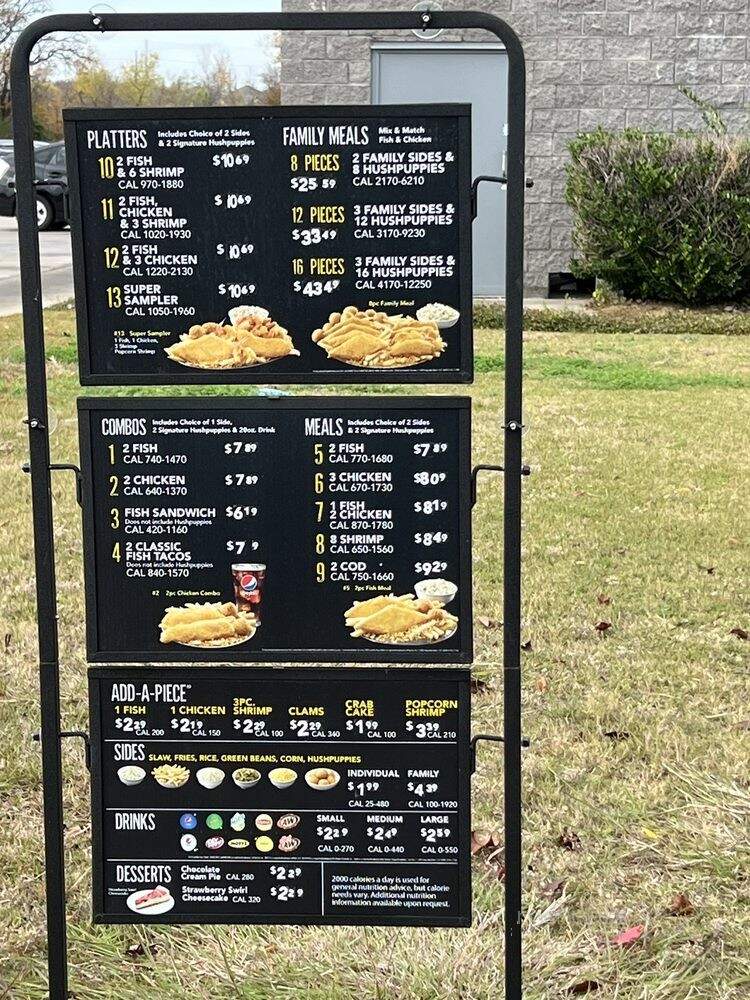 Long John Silver's - Denton, TX menu_pic