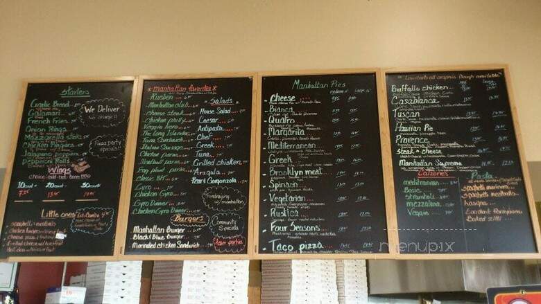 Manhattan Pizza - Leesburg, VA menu_pic