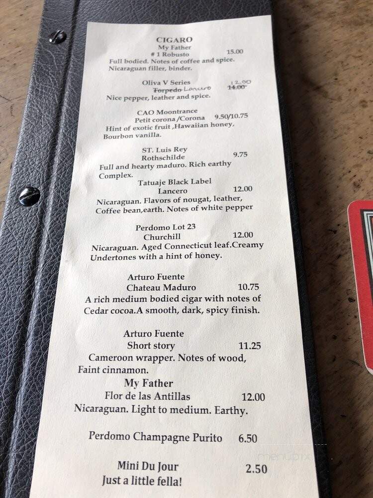 Mcmenamins Pubs Breweries & Hotels - Portland, OR menu_pic