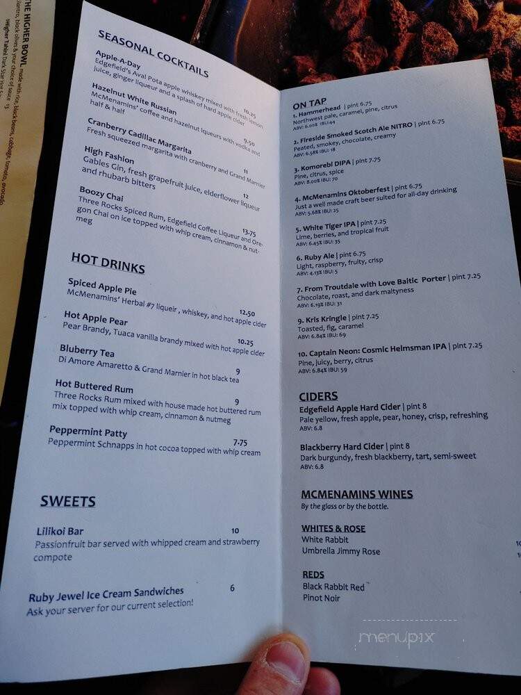 Loading Dock Grill - Troutdale, OR menu_pic