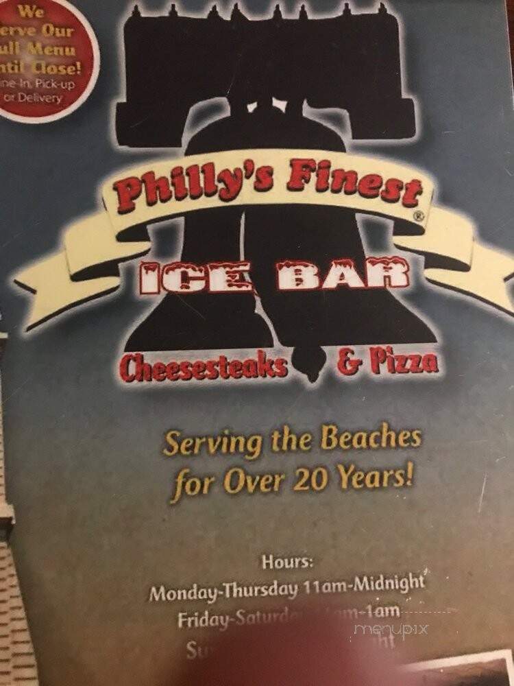Phllys Finest Cheese Steak & Pizza - Jacksonville Beach, FL menu_pic