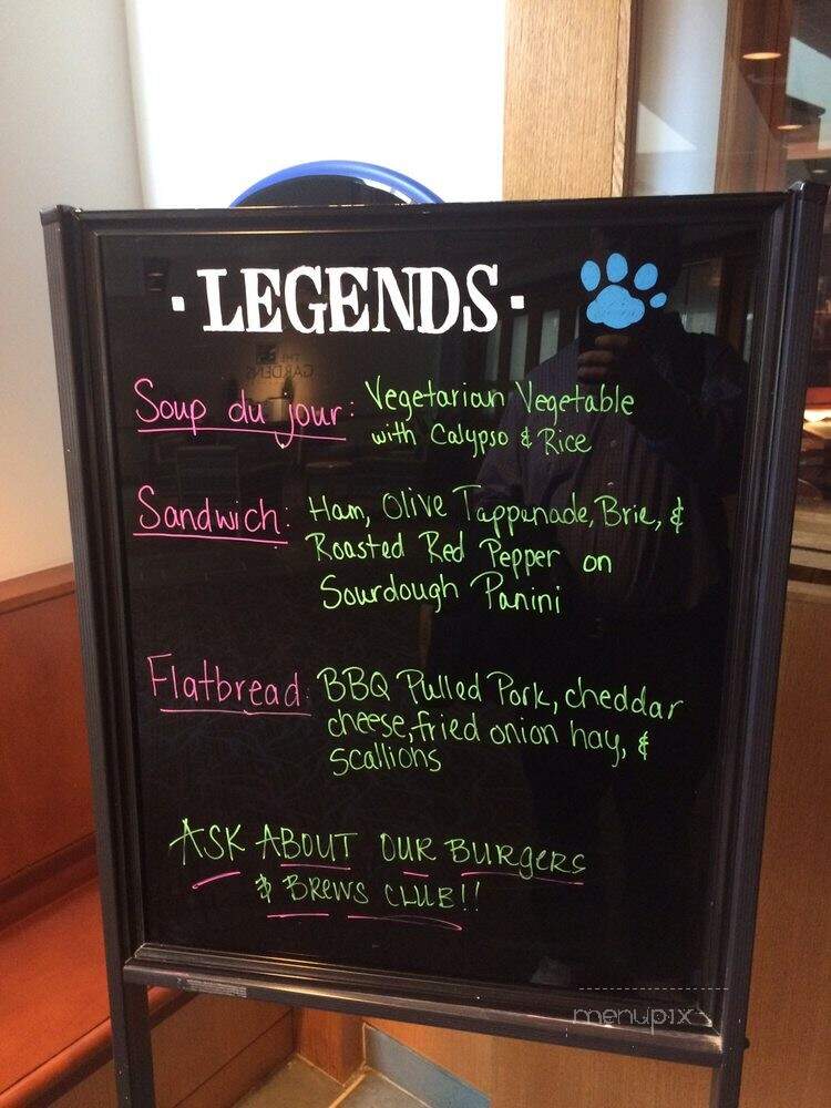 Legends - State College, PA menu_pic