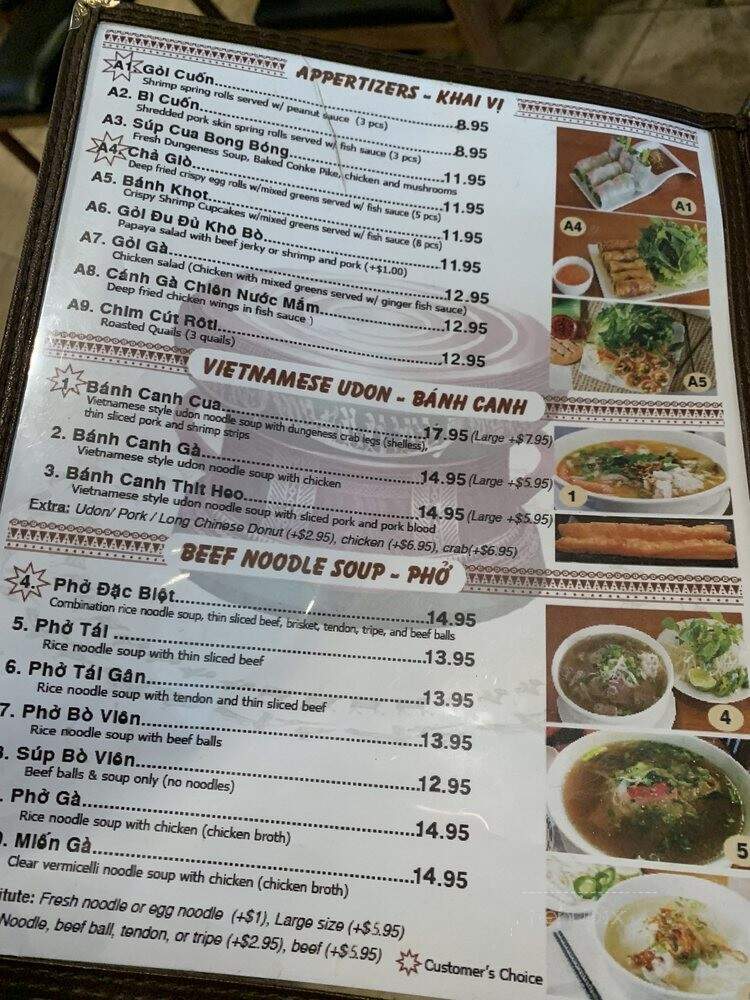 Truong Thanh Restaurants - Milpitas, CA menu_pic