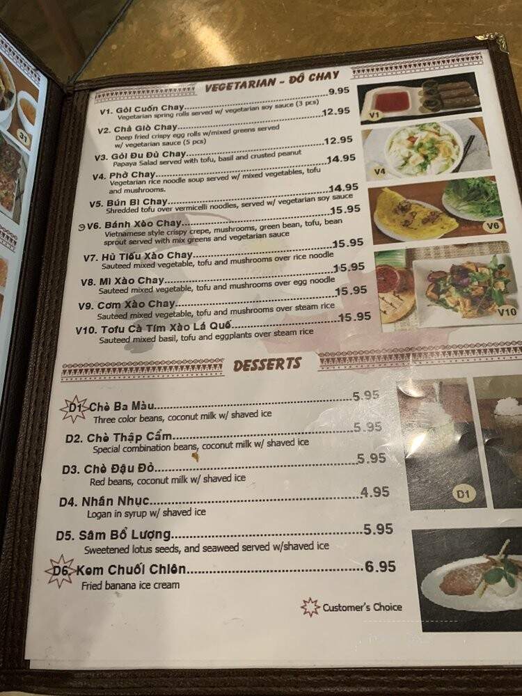 Truong Thanh Restaurants - Milpitas, CA menu_pic