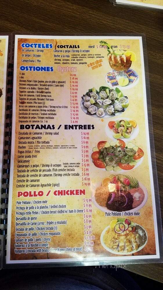 Menos Restaurant - Salt Lake City, UT menu_pic