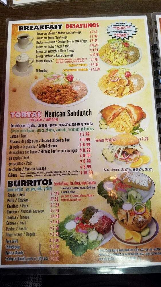 Menos Restaurant - Salt Lake City, UT menu_pic