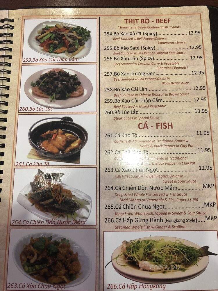 Pho & Cafe Viet Huong - Philadelphia, PA menu_pic