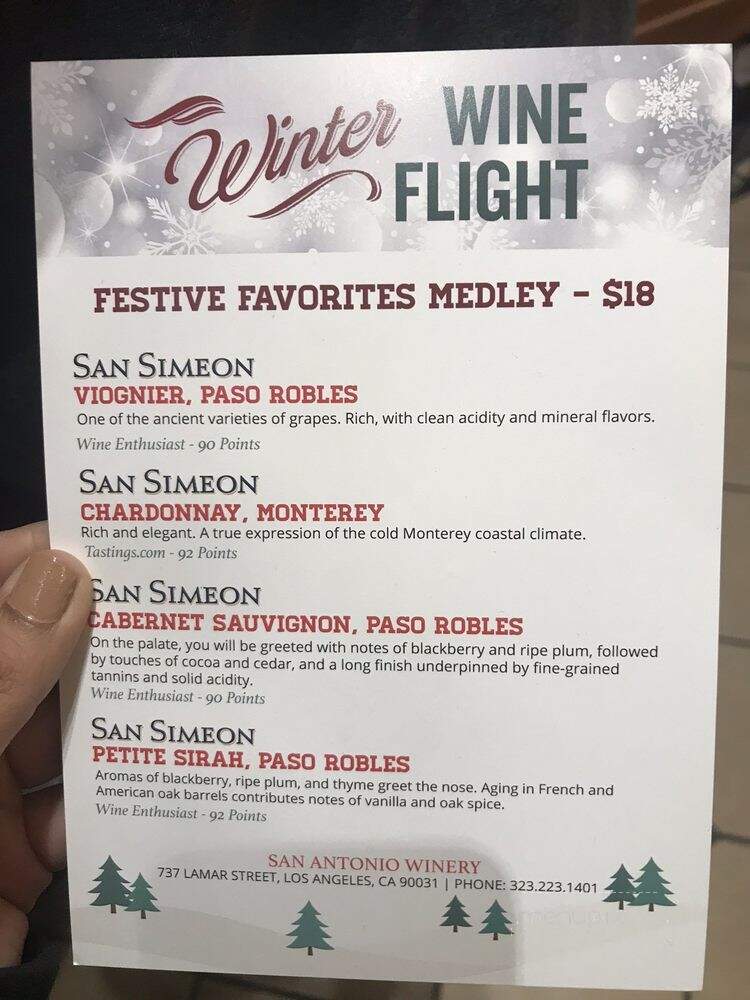 Maddalena Restaurant - Los Angeles, CA menu_pic
