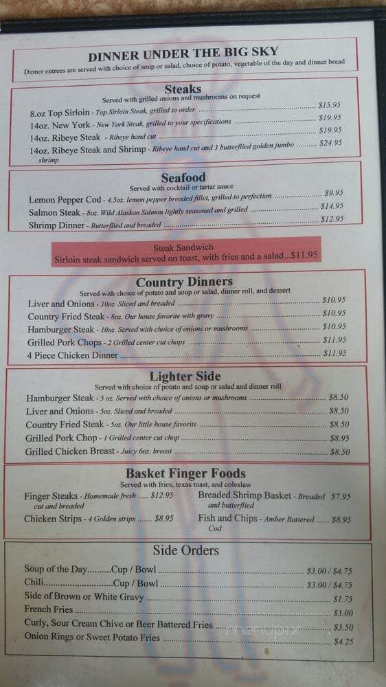 Bon Appetit - Cut Bank, MT menu_pic