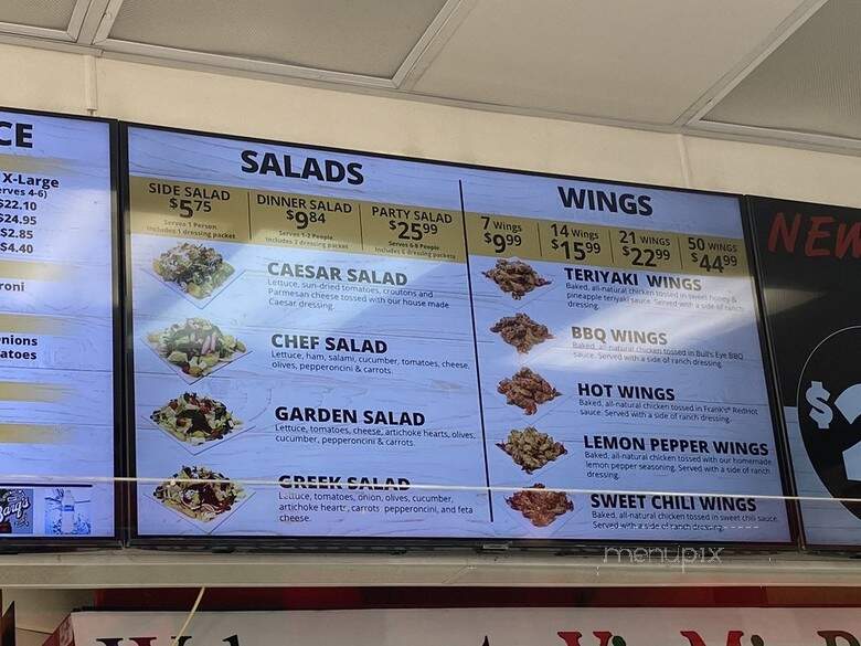 Via MIA Pizza - Morgan Hill, CA menu_pic