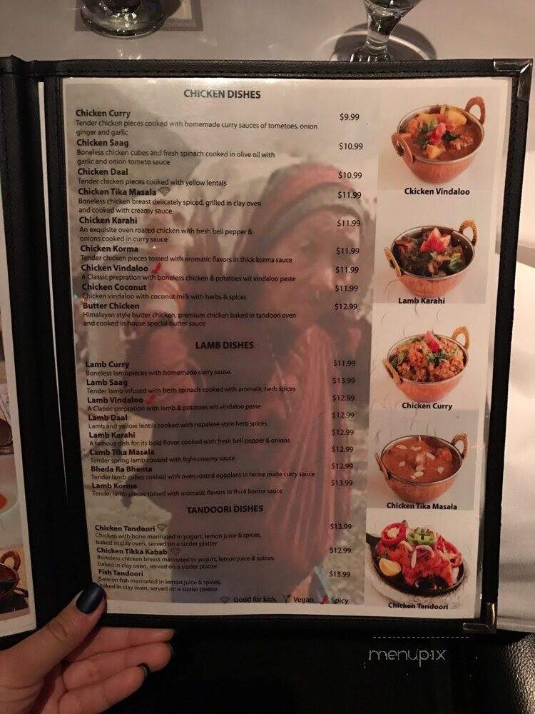 Mount Everest Restaurant - Berkeley, CA menu_pic