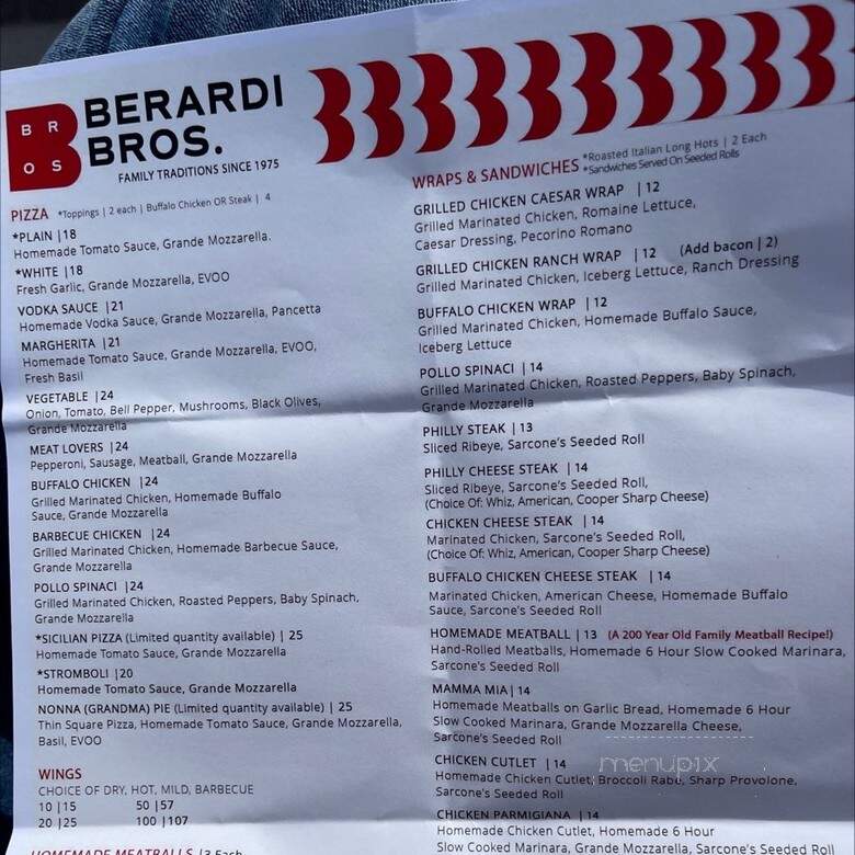 Jimmys Restaurant - Sea Isle City, NJ menu_pic