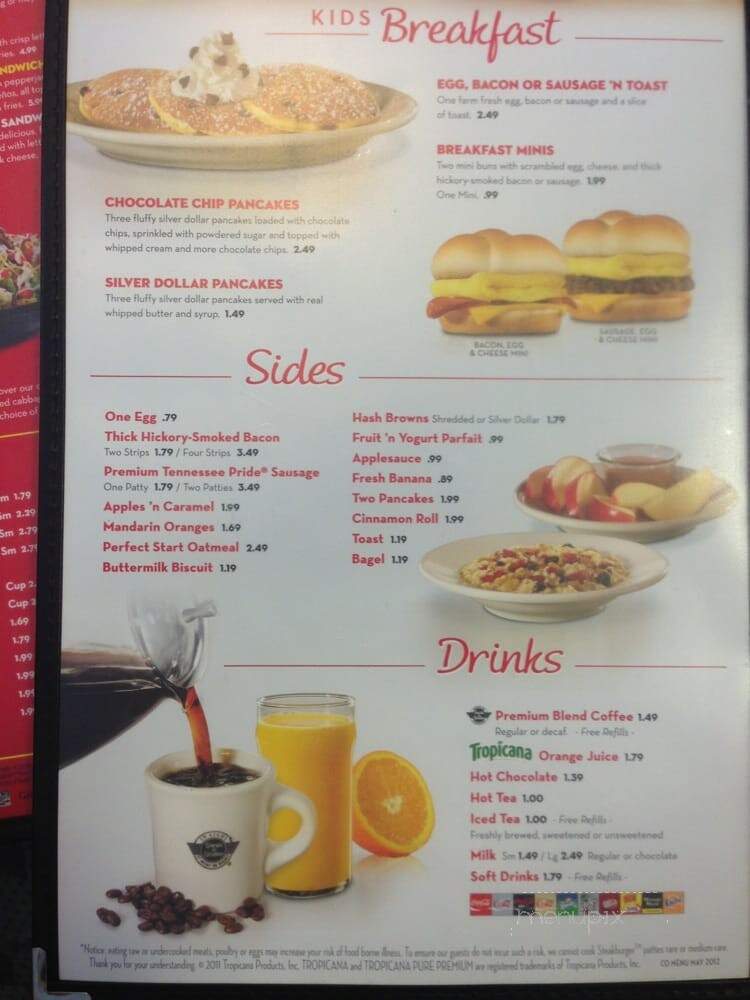 Steak 'n Shake - Franklin, TN menu_pic