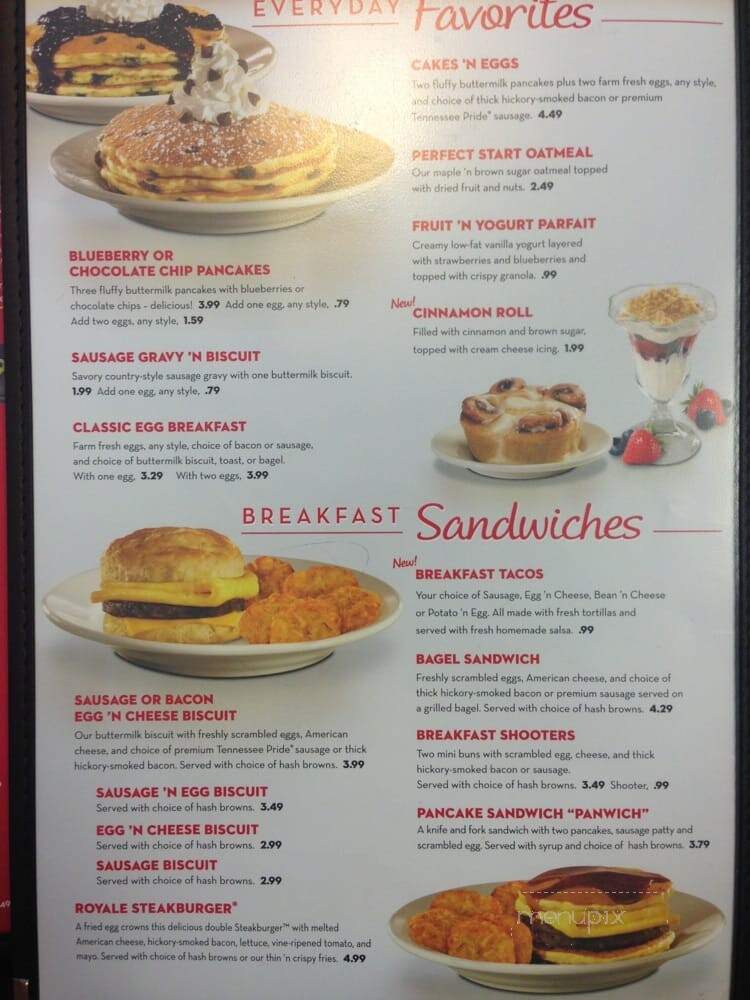 Steak 'n Shake - Franklin, TN menu_pic