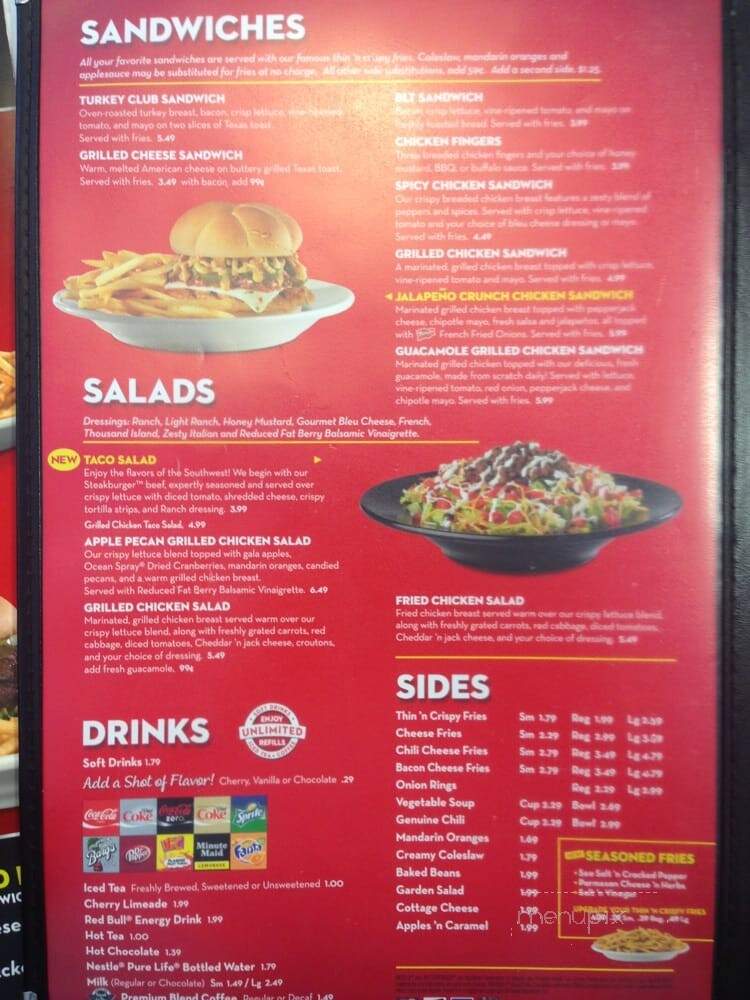 Steak 'n Shake - Franklin, TN menu_pic