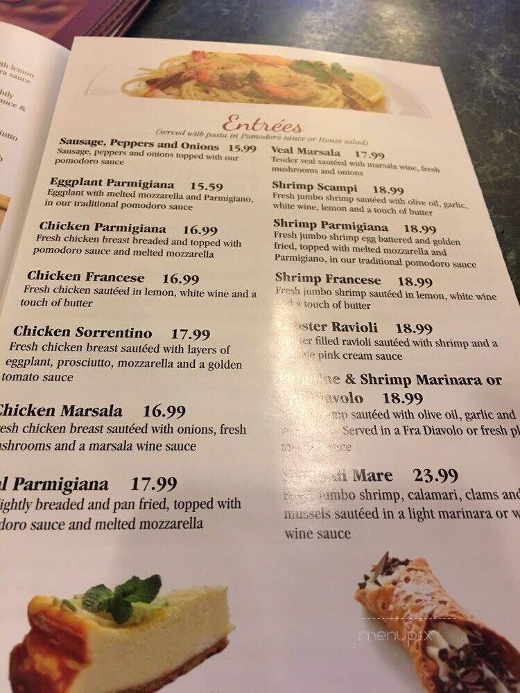 Mama Sbarro's Pizzeria (sbarro's) - Hauppauge, NY menu_pic