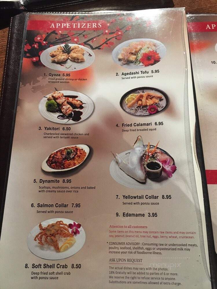Ocean Grill - Pismo Beach, CA menu_pic