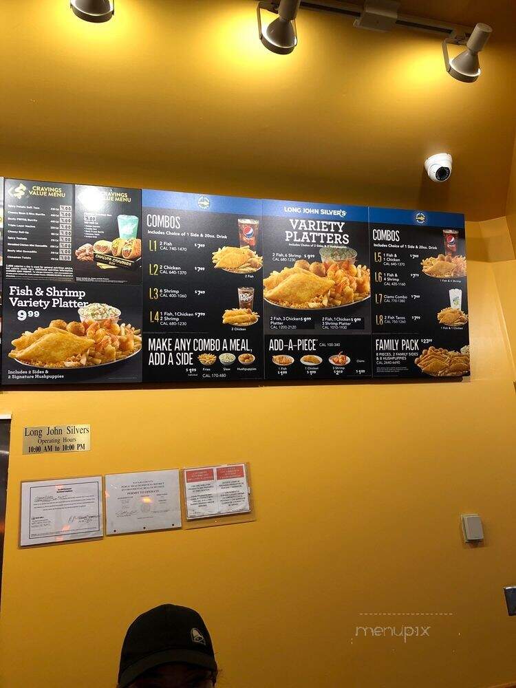 Long John Silver's - Winslow, AZ menu_pic