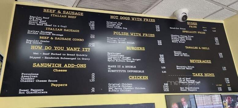 Als #1 Italian Beef - Chicago, IL menu_pic