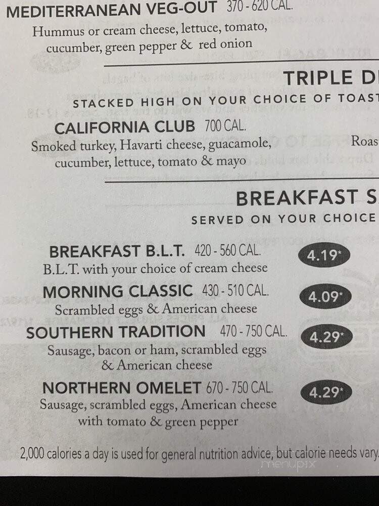 Big Apple Bagels - Lutz, FL menu_pic
