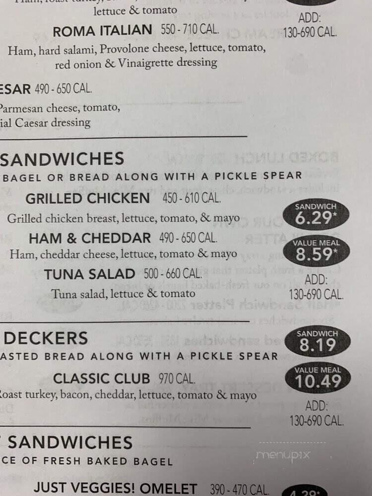 Big Apple Bagels - Lutz, FL menu_pic