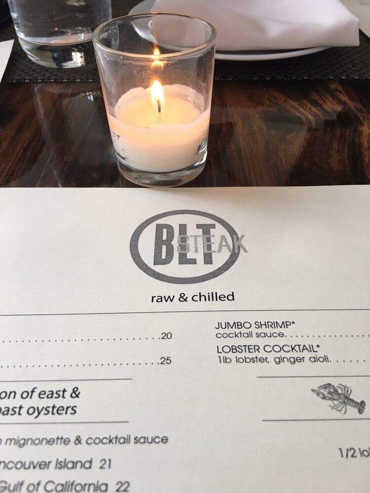 BLT Steak - White Plains, NY menu_pic