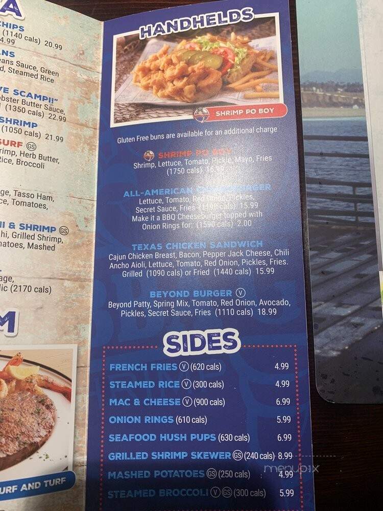Bubba Gump Shrimp Co - Denver, CO menu_pic