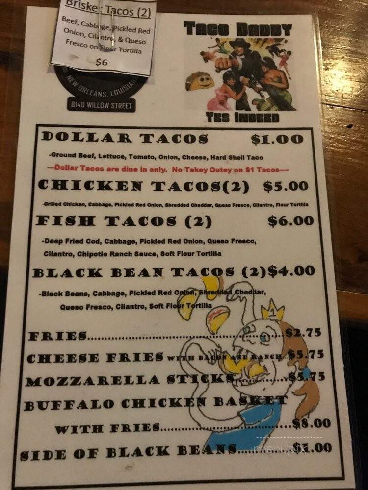 Carrollton Station - New Orleans, LA menu_pic