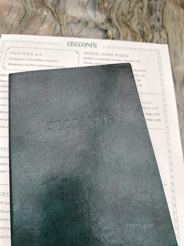 Cecconis Miami Beach - Miami Beach, FL menu_pic