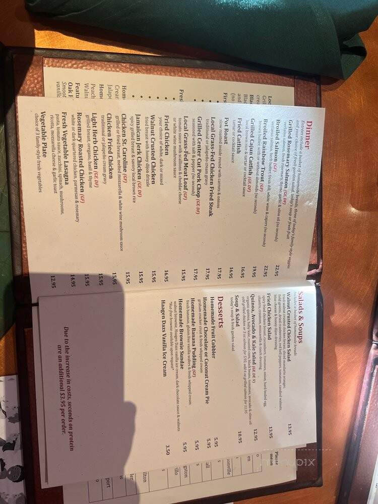 Celebration - Dallas, TX menu_pic
