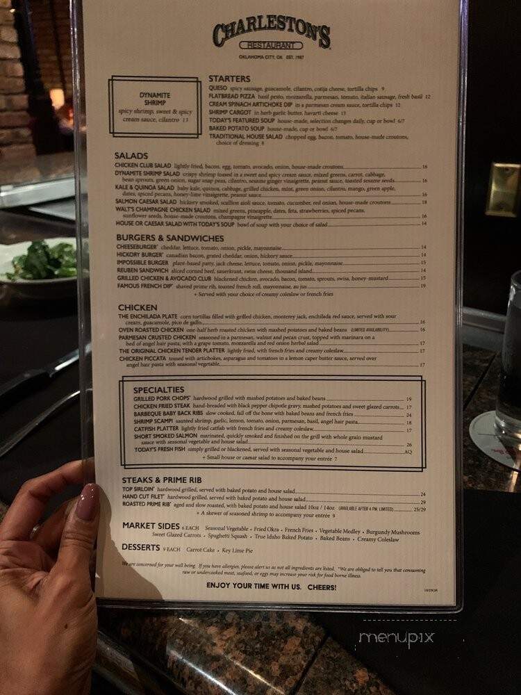 Charleston's Restaurant - Oklahoma City, OK