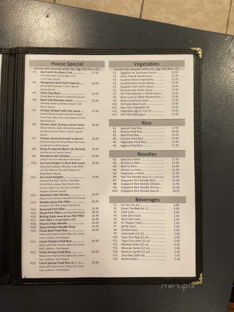 China King - Sugar Land, TX menu_pic