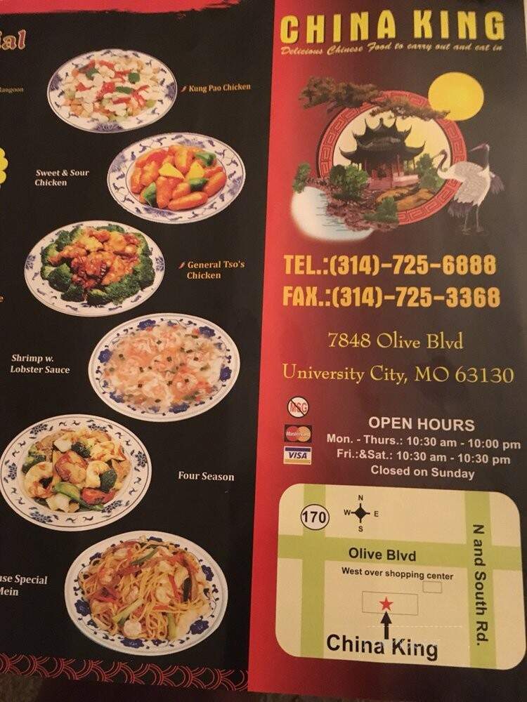 China King - Saint Louis, MO menu_pic