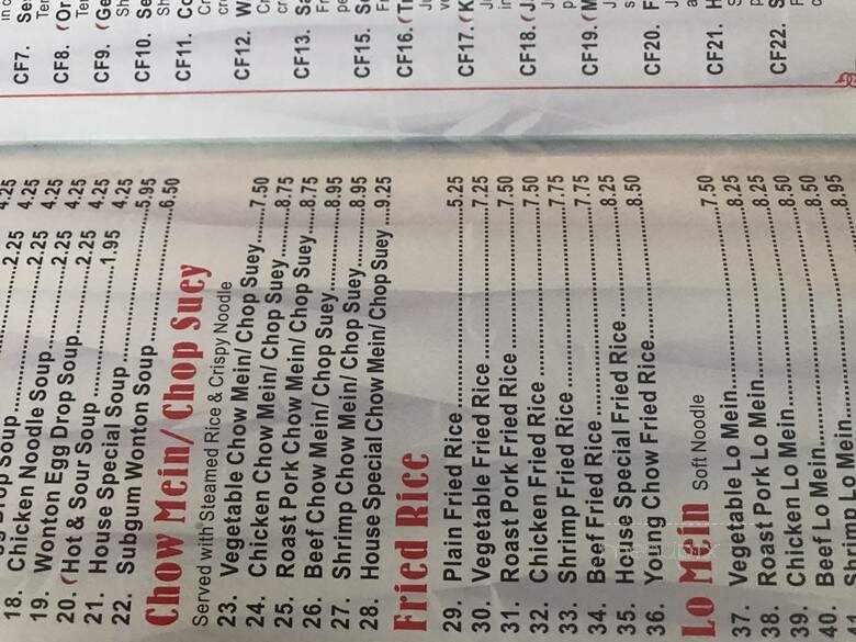 China Wok - Cypress, TX menu_pic