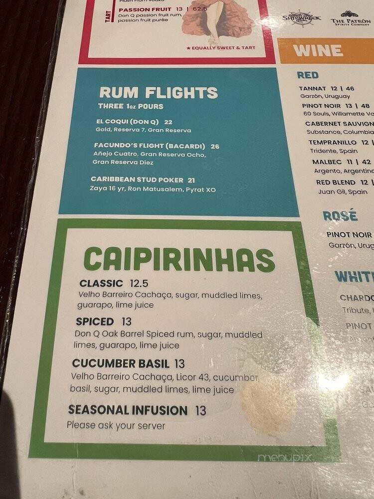 Cuba Libre - Atlantic City, NJ menu_pic