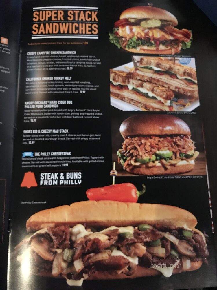 Dave & Busters - Lafayette Hill, PA menu_pic