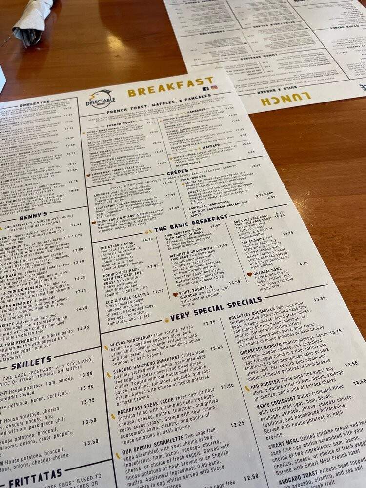 The Delectable Egg - Denver, CO menu_pic